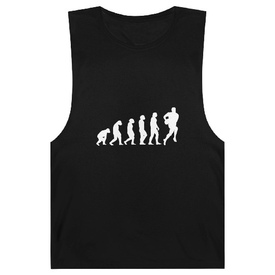 Rugby Evolution Sports Rugby Lover Barnard Tanks