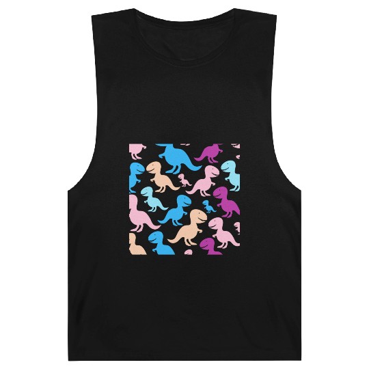 PAPA SAUR, Father's Day Barnard Tanks