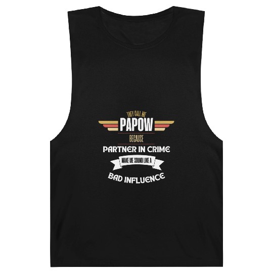 PAPA SAUR, Father's Day Barnard Tanks