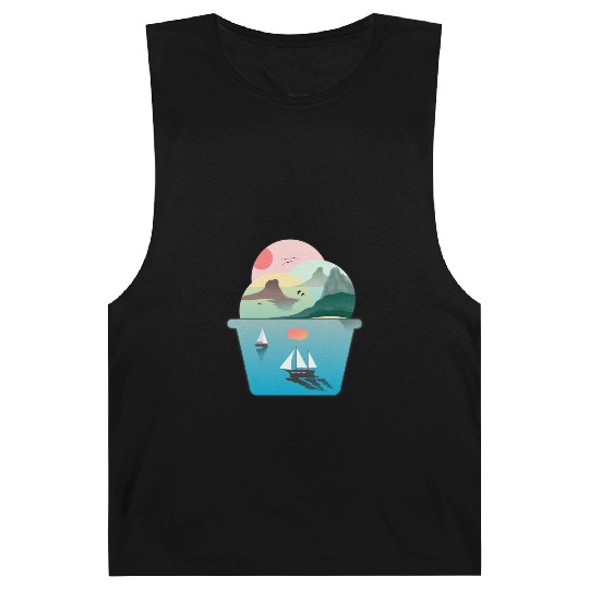Summer Ice Cream Ocean Wanderlust Sailing Sunset Barnard Tanks