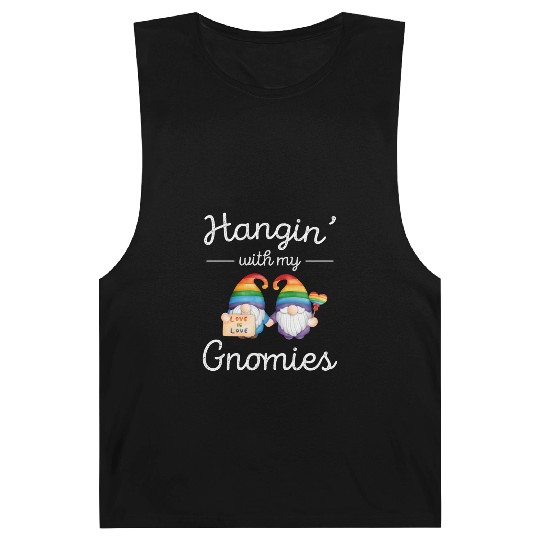 LGBT Gnome Lover Pride Month Barnard Tanks