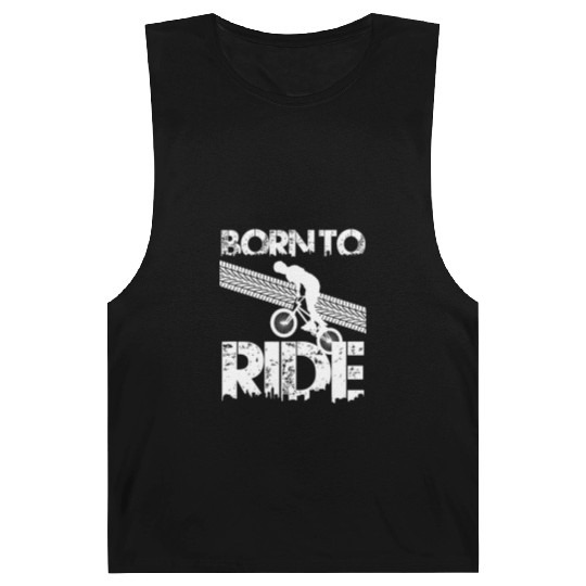 born to ride born to ride bmx race bike Barnard Tanks