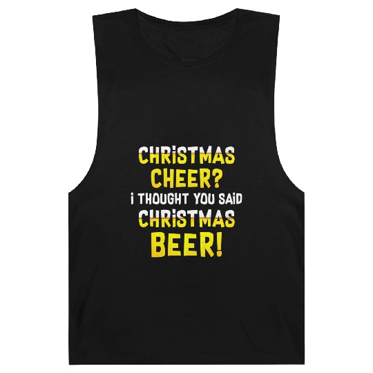 Family Barnard Tanks Christmas Cheer Christmas Beer