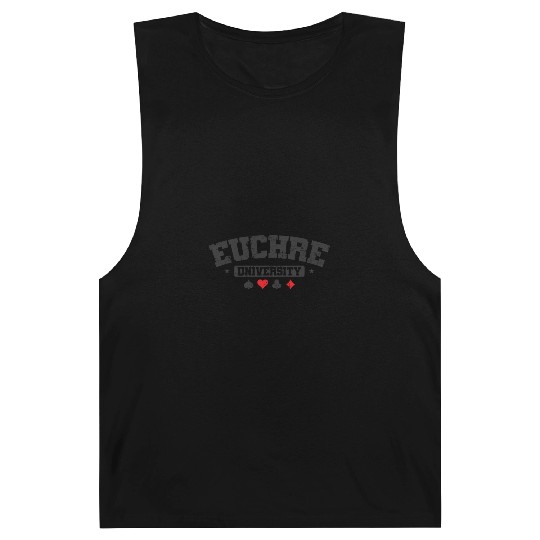 Euchre University Deck of playing Cards Barnard Tanks