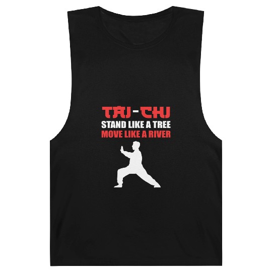 Stand Like Tree Tai Chi Master Gift Barnard Tanks