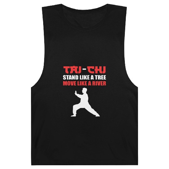 Stand Like Tree Tai Chi Master Gift Barnard Tanks