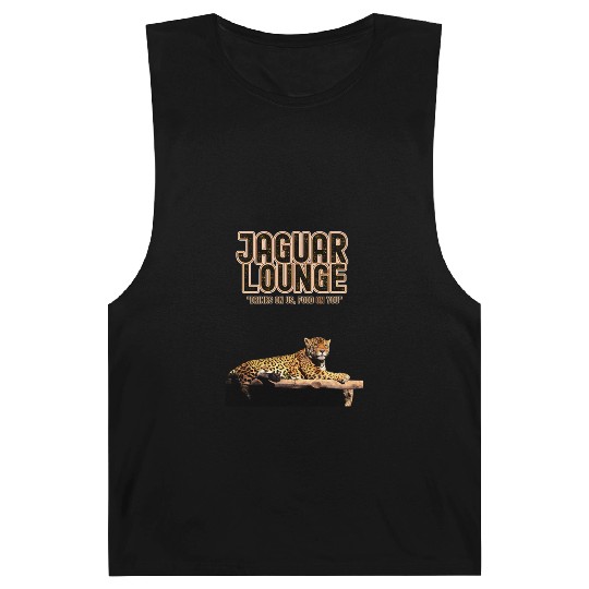 JAGUAR LOUNGE "Drinks On Us, Food On You" FUNNY Barnard Tanks