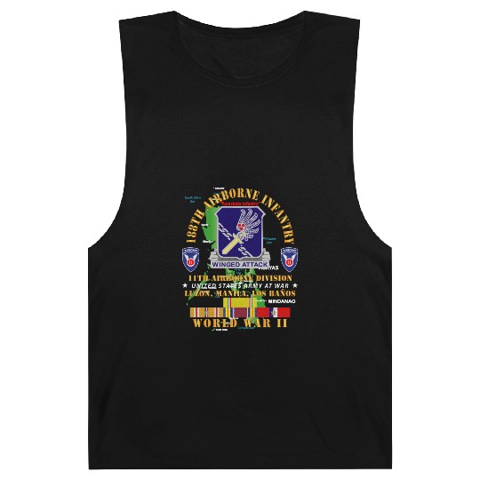 Army 188th Airborne Infantry The Philippines WWII Barnard Tanks