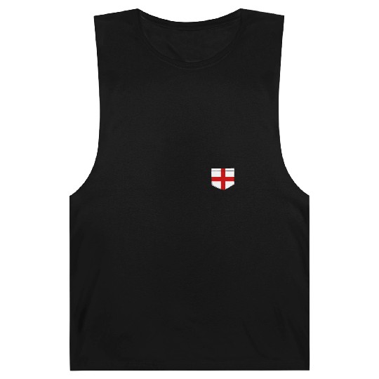 England flag in a shape of a pocket Barnard Tanks