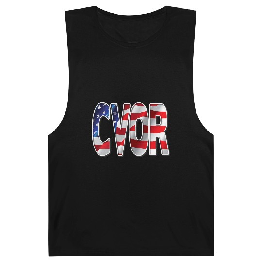 Nurses USA Flag Stars Stripes CVOR Barnard Tanks