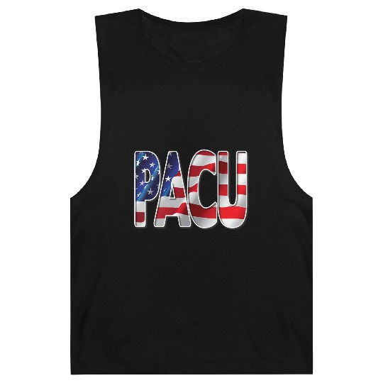 Nurses USA Flag Stars Stripes PACU Barnard Tanks