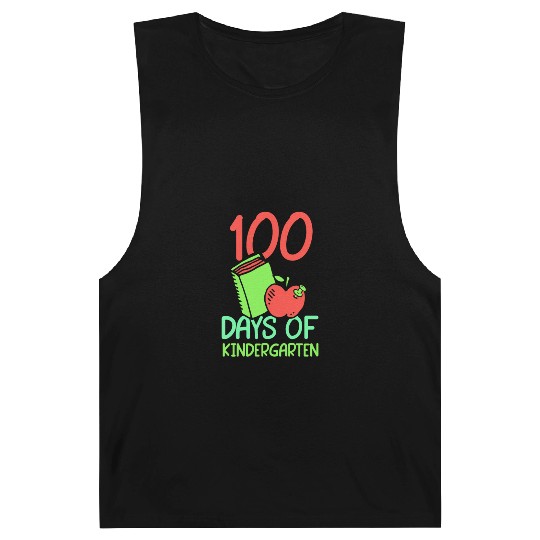 100 Days Of Kindergarten Sayings Cute Sweet Team Barnard Tanks