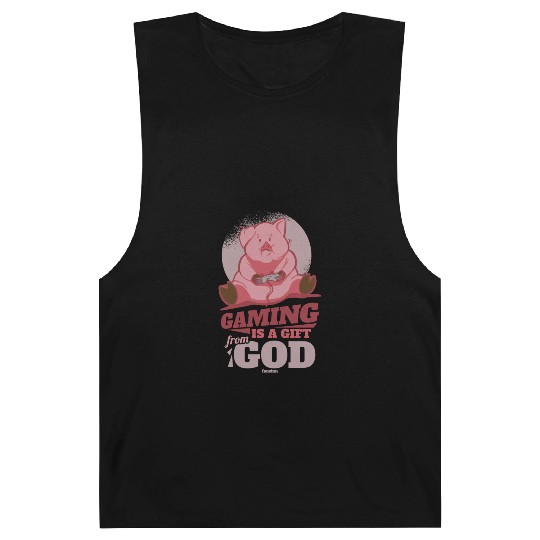 Pig animal piglet farm funny gift Barnard Tanks