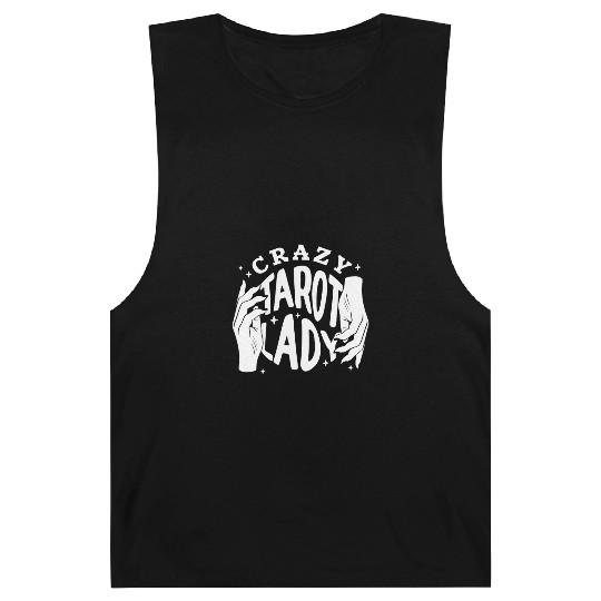 Divination Crazy Tarot Lady Crystal Ball Tarot Barnard Tanks