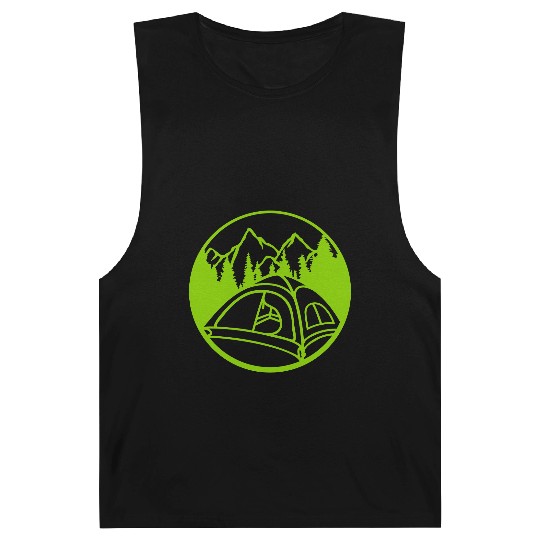 circle mountains camping forest Barnard Tanks