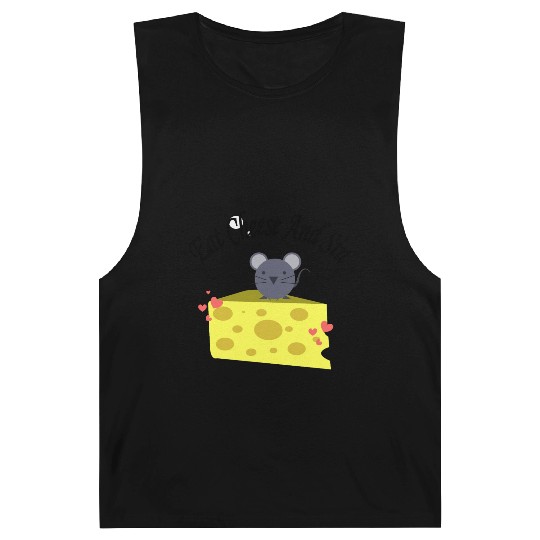 Eat cheese and sin, Best Street art! Classic Barnard Tanks