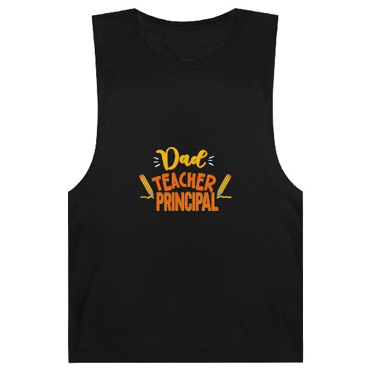Dad Teacher Principal Homeschooling Homeschool Barnard Tanks
