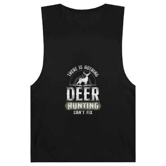 Buck Deer Hunting Hunter Vintage Barnard Tanks