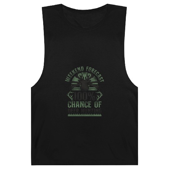 Buck Deer Hunting Hunter Vintage Barnard Tanks