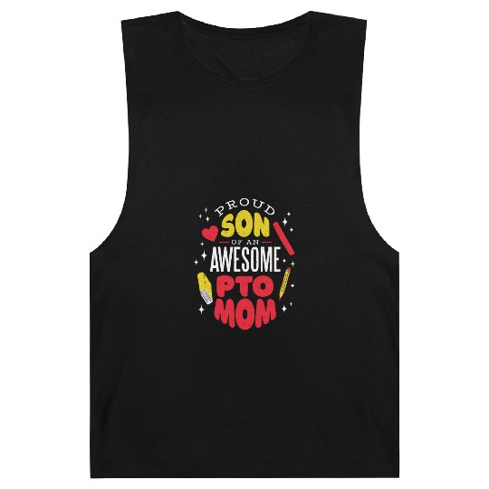 Son of an awesome Pto Mom Son of an awesome Pto Mo Barnard Tanks