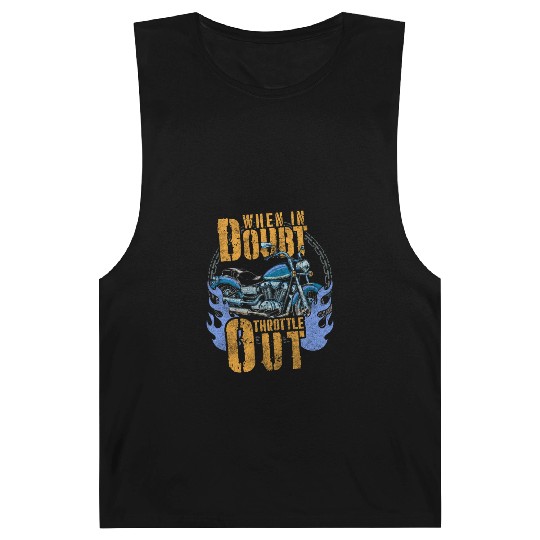 Motorcyclist Chopper Supermoto Cross Barnard Tanks