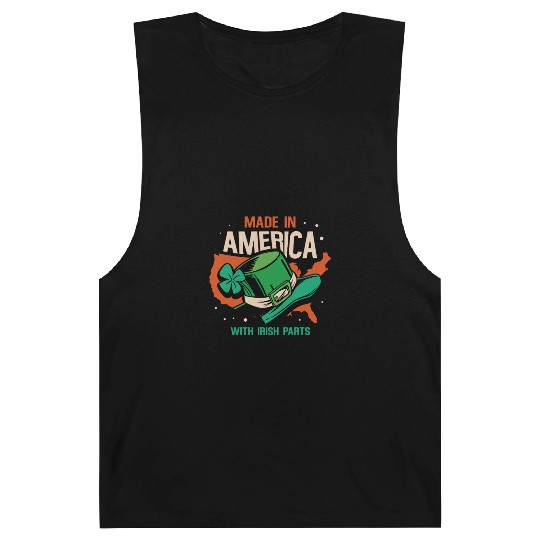 Made In America With Irish Parts Gaelic Ireland Barnard Tanks