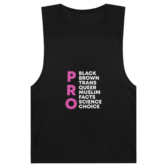 Pro Choice Queer Trans Science Black Gay Pride Barnard Tanks
