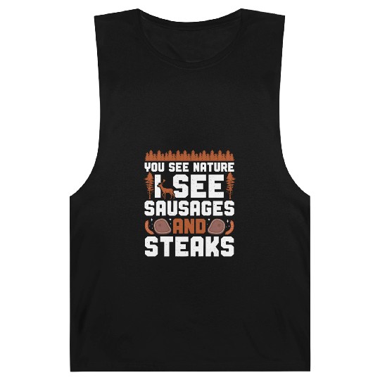 Buck Deer Hunting Hunter Bbq Barnard Tanks