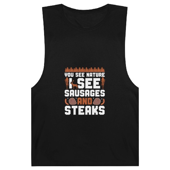 Buck Deer Hunting Hunter Bbq Barnard Tanks