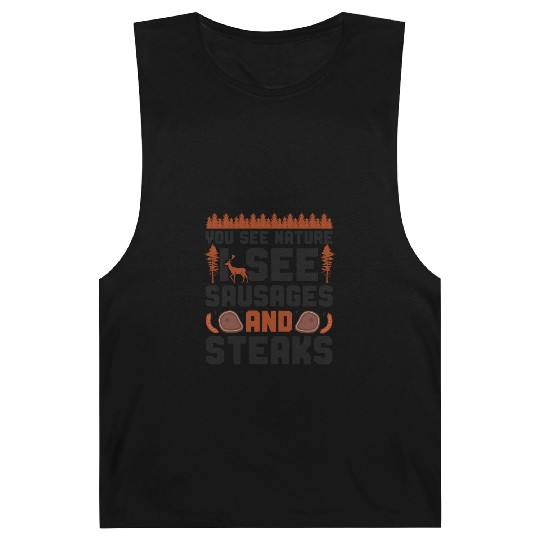 Buck Deer Hunting Hunter Bbq Barnard Tanks