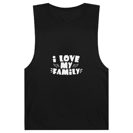 I Love My Family Reunion Gathering Families Barnard Tanks