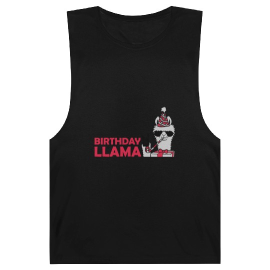 Birthday Llama No Drama Barnard Tanks