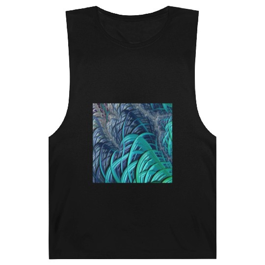 Turquoise Oceanic Texture. Barnard Tanks