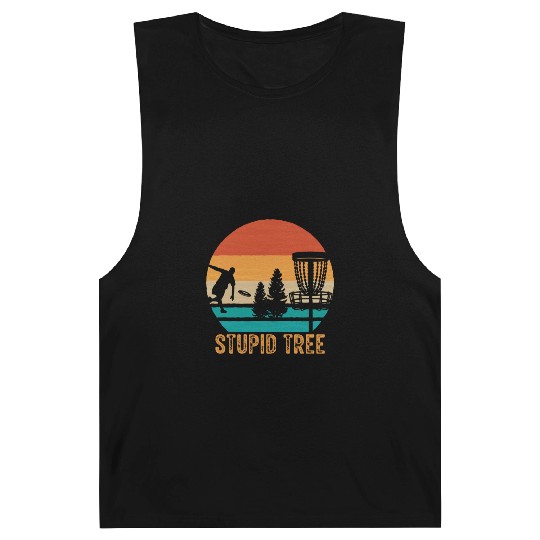 Stupid Tree Disc Golf Vintage Ultimate Frisbee Barnard Tanks