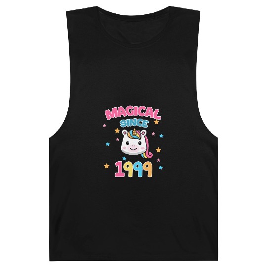 23th Birthday Magic since 1999 Unicorn Barnard Tanks