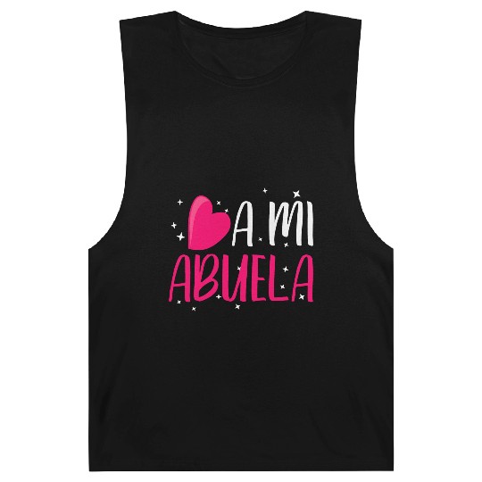 Quiero a mi Abuela grandma granny gift Barnard Tanks