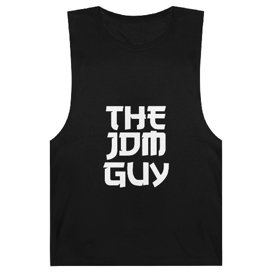 The JDM Guy white text japanese car lover Barnard Tanks