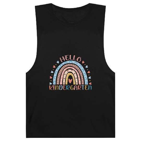 Hello kindergarten back to school Barnard Tanks