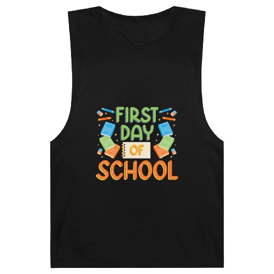 First Day of School, Welcome Back To School Barnard Tanks