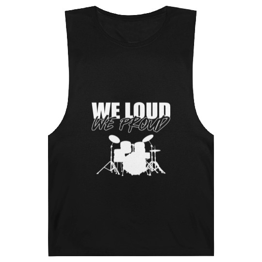 We Loud Musician Gift Barnard Tanks