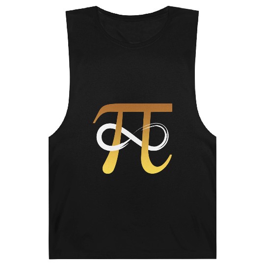 Pi Number 3 14 Infinity Symbol Funny Math Geek Barnard Tanks