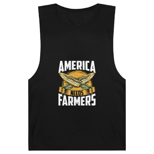 America Needs Farmers Agriculture Farmer Corn Barnard Tanks