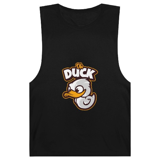 Oh Duck! Surprised Cool Duck Barnard Tanks
