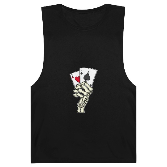 Poker Player Poker Cards 7 2 Skeleton Hand Poker Barnard Tanks
