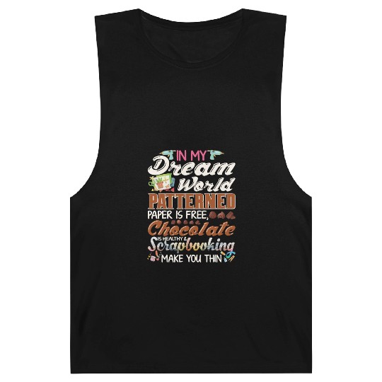 In My Dream World Patterned Paper Free Funny Barnard Tanks