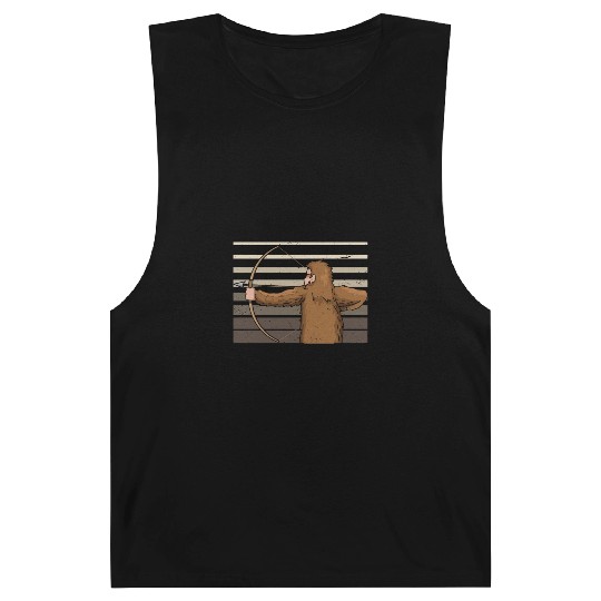 Traditional Archery Bigfoot Archer Arrow Bow Barnard Tanks