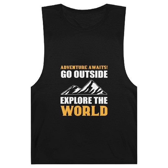 Explore the World Courageous Person Gift Barnard Tanks