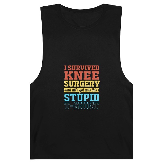 Knee Replacement Warrior I Survived Knee Surgery Barnard Tanks
