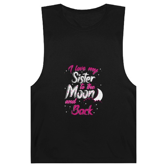 I love my sister to the moon and back Barnard Tanks
