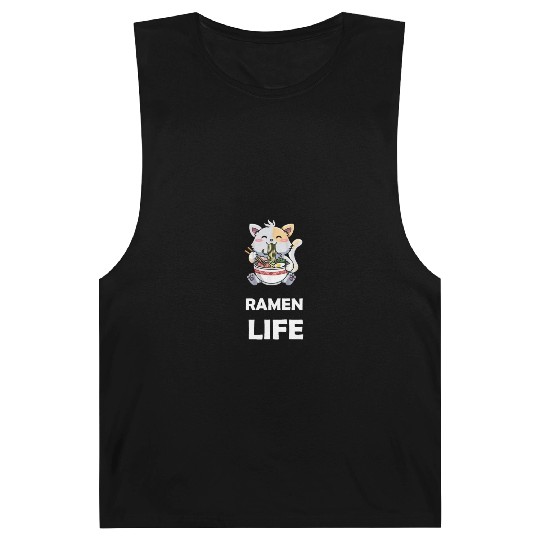 ramen life cat eat Barnard Tanks
